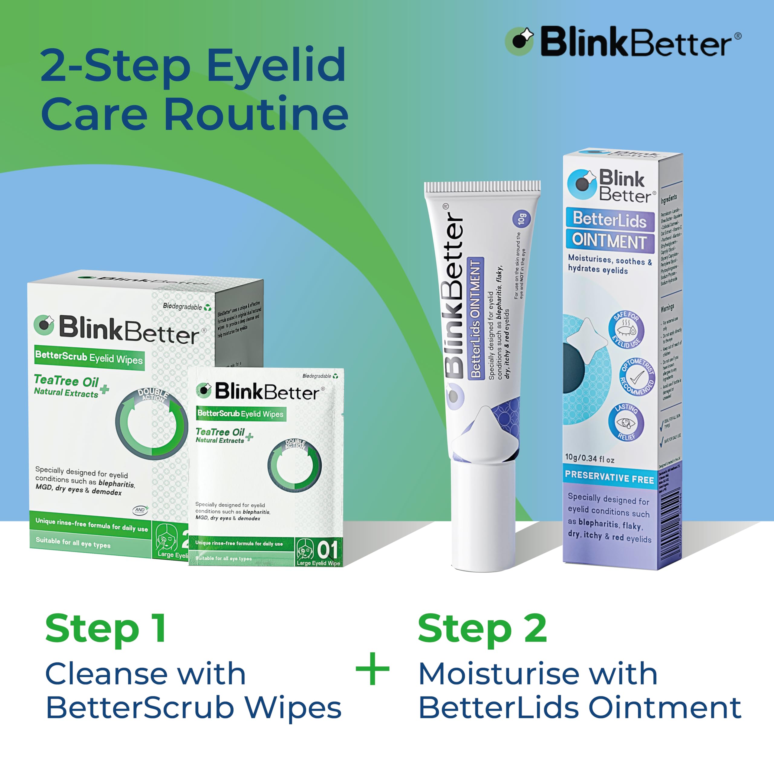 BlinkBetter: biodegradables y suaves para uso diario