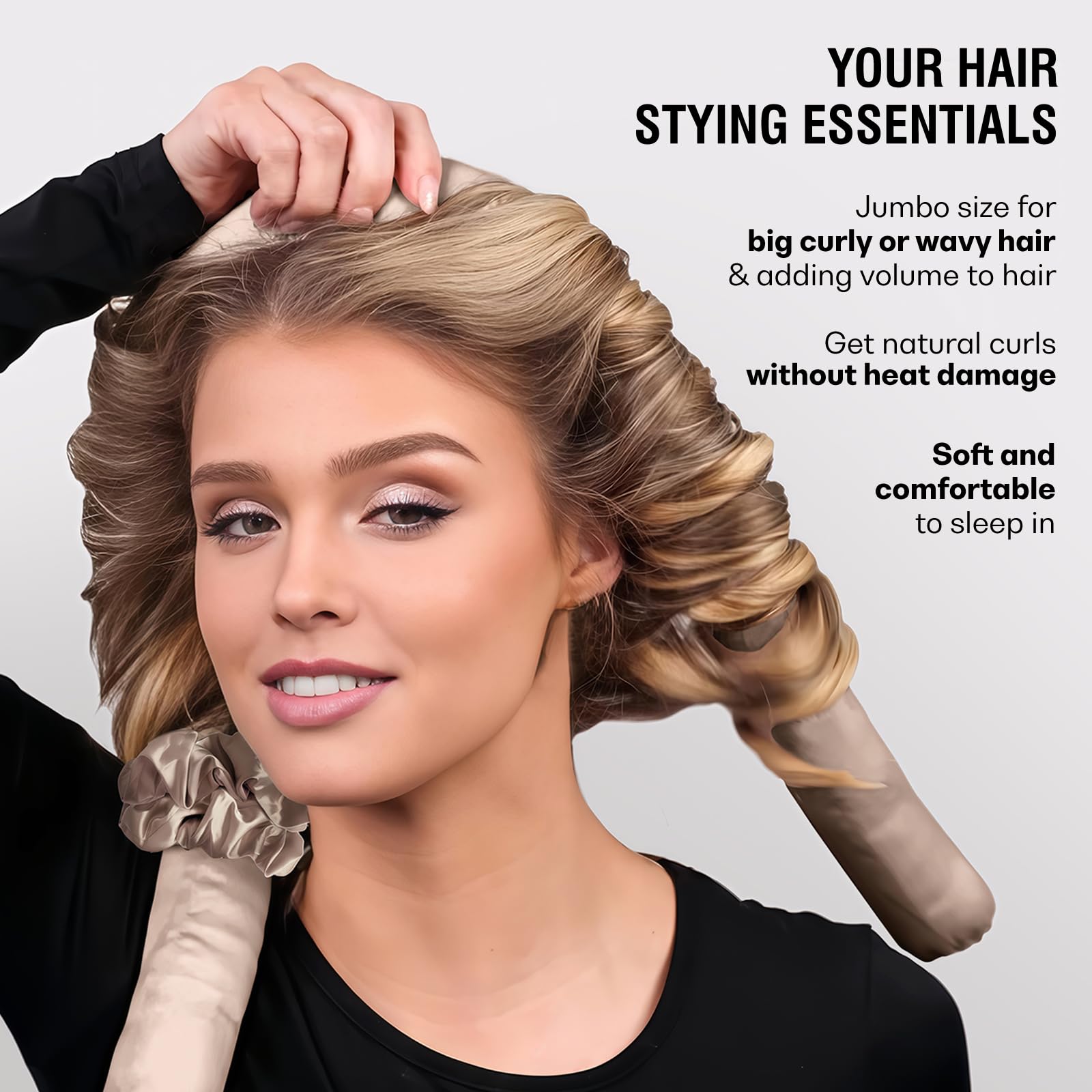 BLINKEEN kit fits long or thick hair with comfort