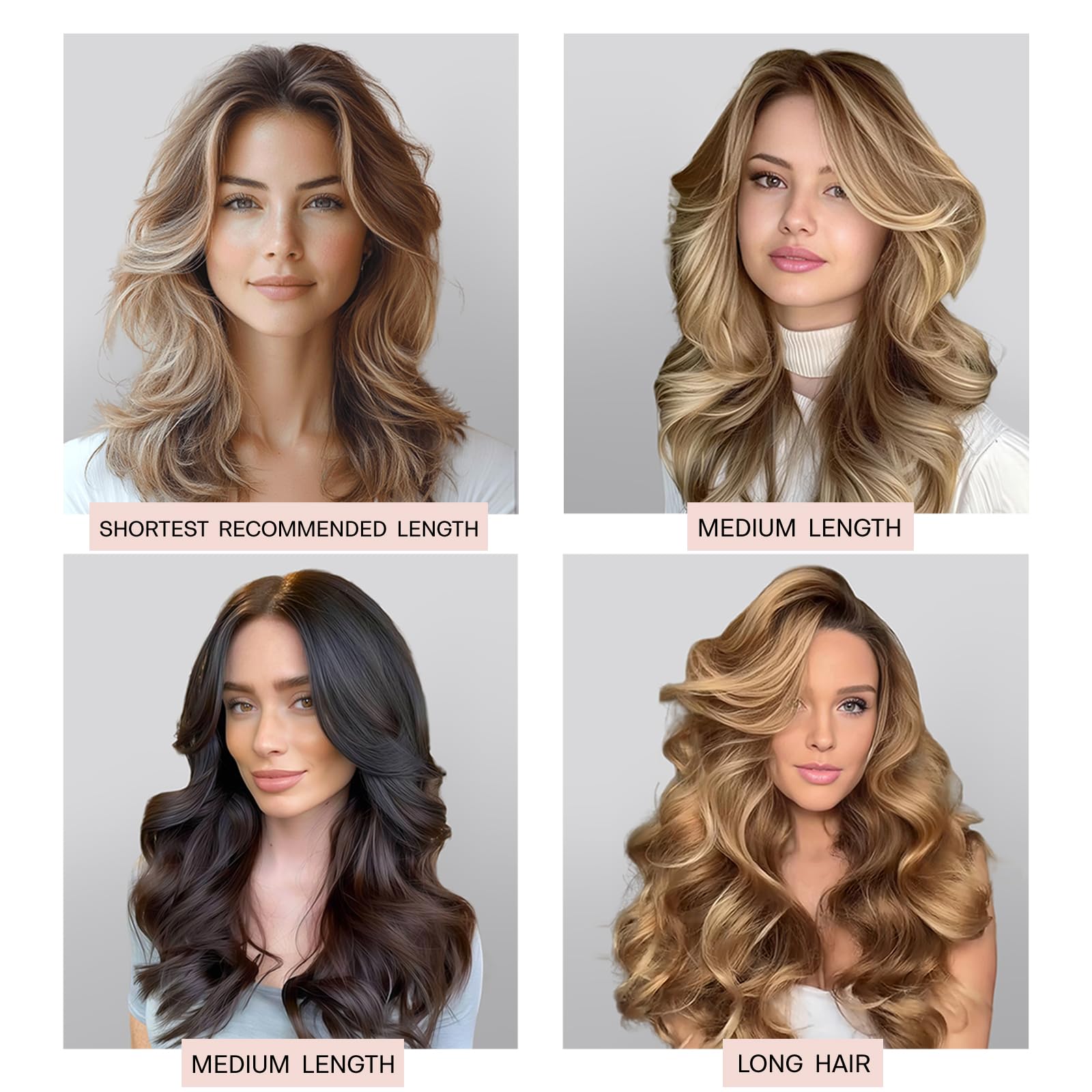 BLINKEEN no-heat curlers gift pack for easy styling