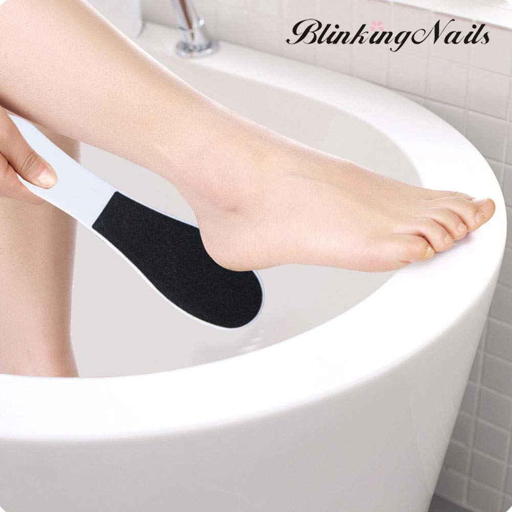BlinkingNails Foot File removes dead skin with a sturdy rasp