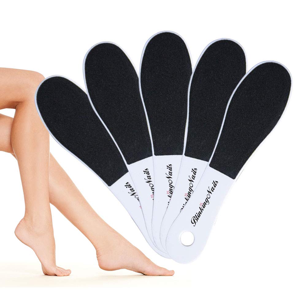 BlinkingNails Foot File double-sided rasp smooths rough heels at home