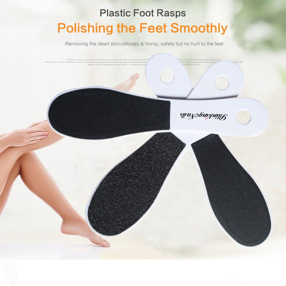 BlinkingNails Foot File ergonomic plastic handle for comfortable use