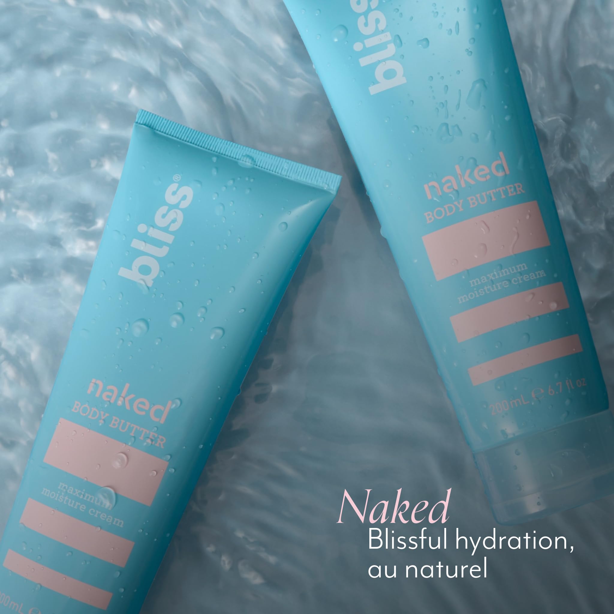 6.7 oz Bliss packaging emphasizing a generous daily-use size.