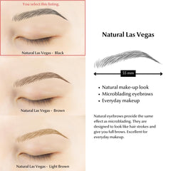 Bliss and Beyond USA, aplicación de cejas sin cirugía, rápida y limpia.