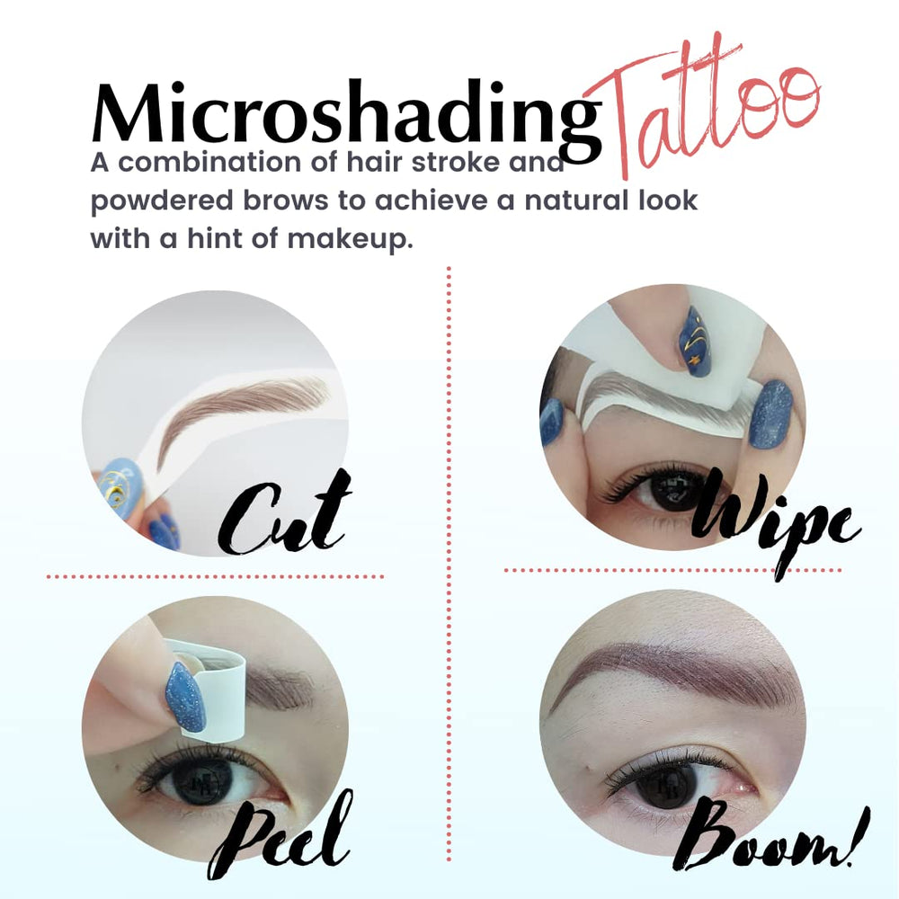 Bliss and Beyond USA, look de cejas gruesas con tinte, efecto natural.