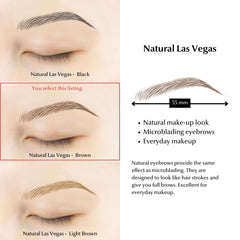 Bliss and Beyond USA: tatuaje cejas con efecto pelo real, realista y duradero