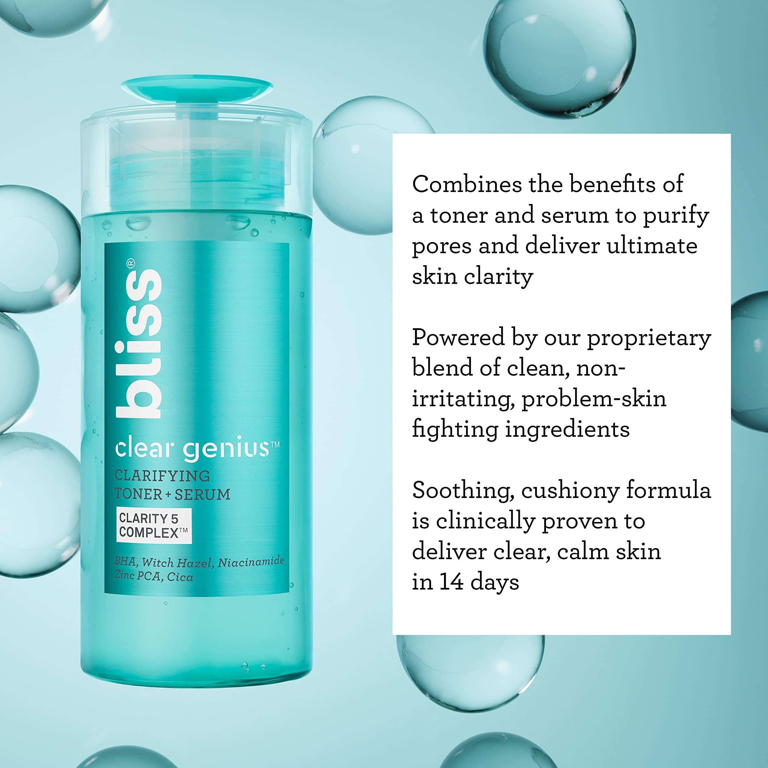 Bliss Clear Genius, poros desobstruidos y piel más suave.