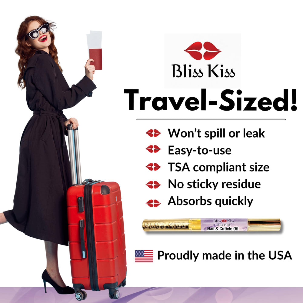 Bliss Kiss Absorción rápida, no grasa, sensación ligera.