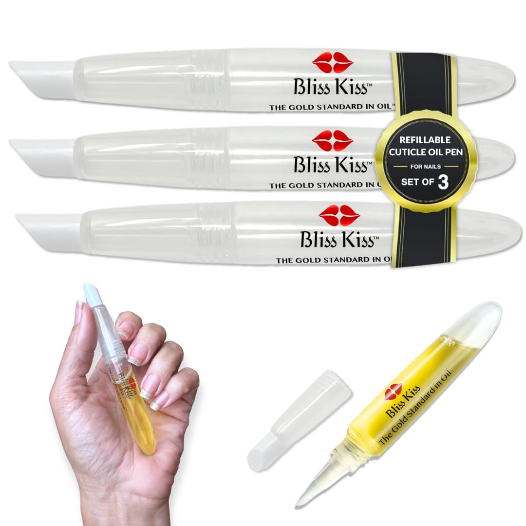 Bliss Kiss pen rellenable para uñas, hidratación precisa sin derrames