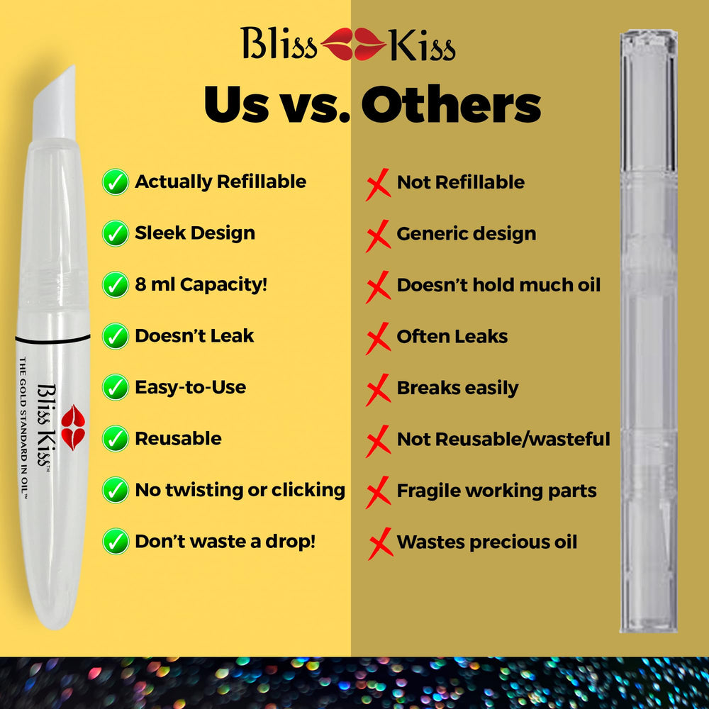 Bliss Kiss pusher cuticula proximo, acceso limpio a hidratación.
