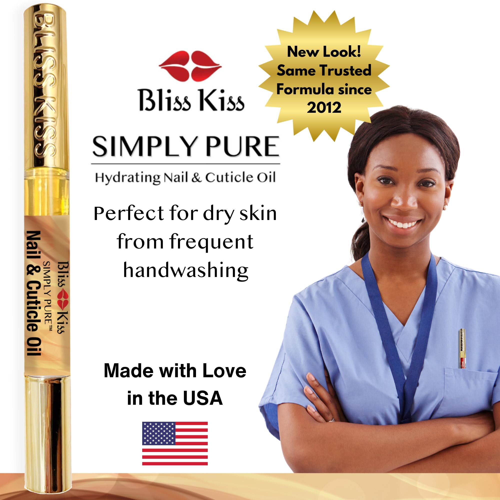 Bliss Kiss vanilla fragrance set enhances routine with a pleasant scent.