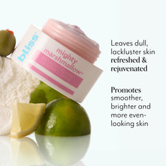 Bliss mascarilla rosa cremosa: textura suave para uso cómodo