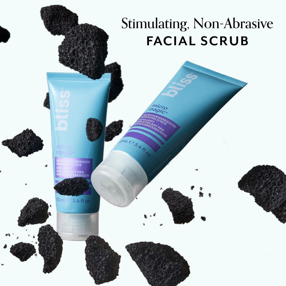 Bliss Micro Magic rutina de cuidado facial en casa para piel renovada