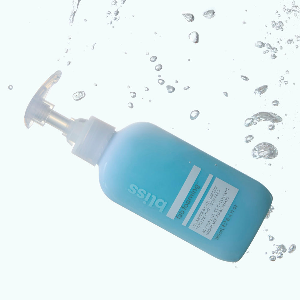 Bliss daily-use cleanser for a hydrated, refreshed feel.