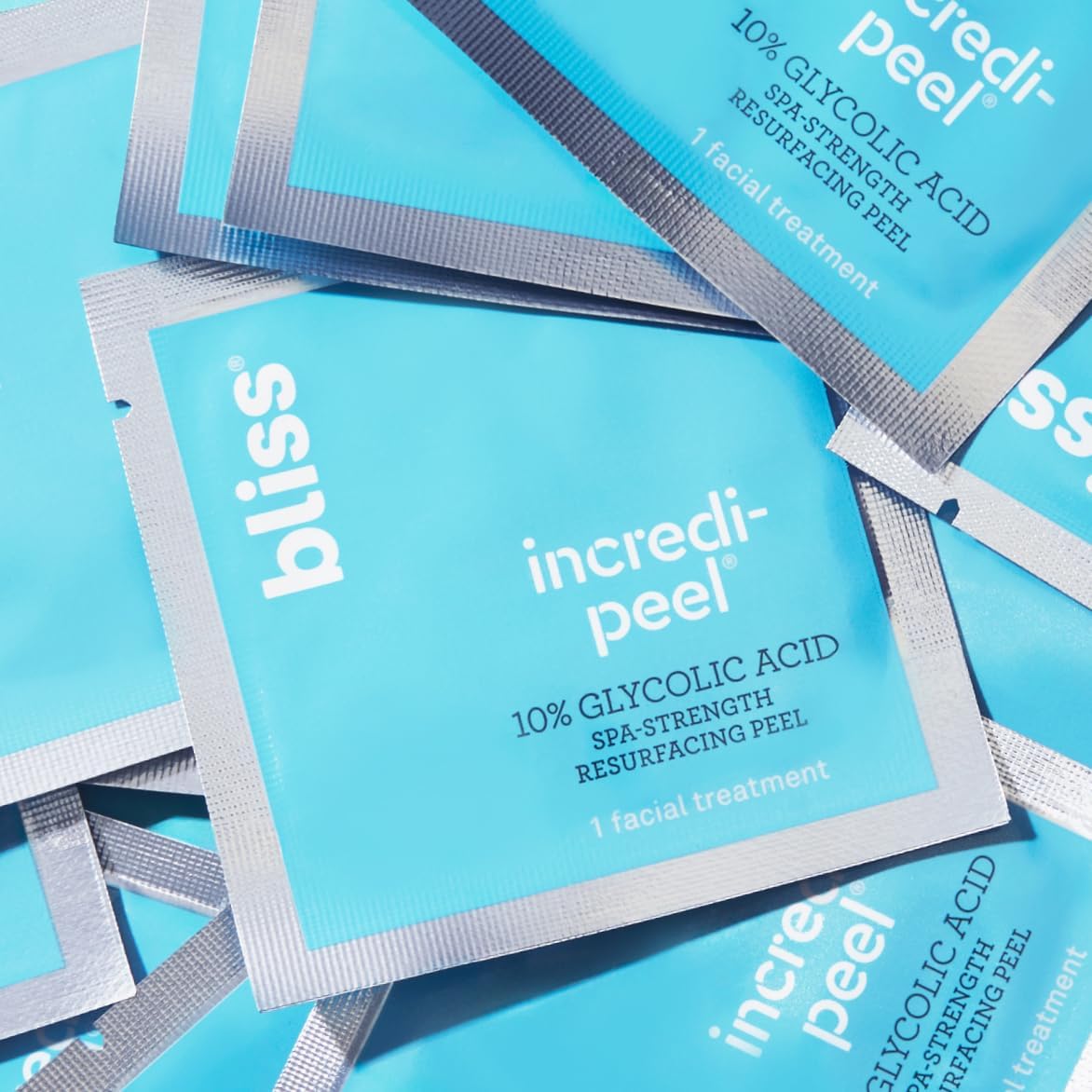 Vegan and cruelty-free Bliss Incredi-Peel branding appeals to conscious shoppers.