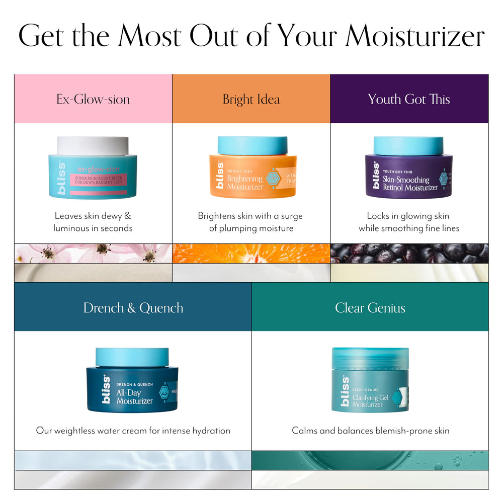 Even-tone preview with Bliss Youth Got This Retinol Moisturizer