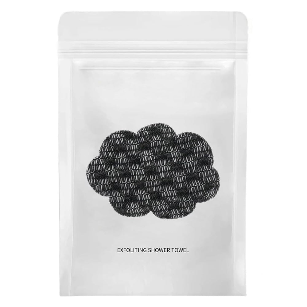 toalla exfoliante Blissal, vista frontal, ideal para exfoliar y refrescar la piel