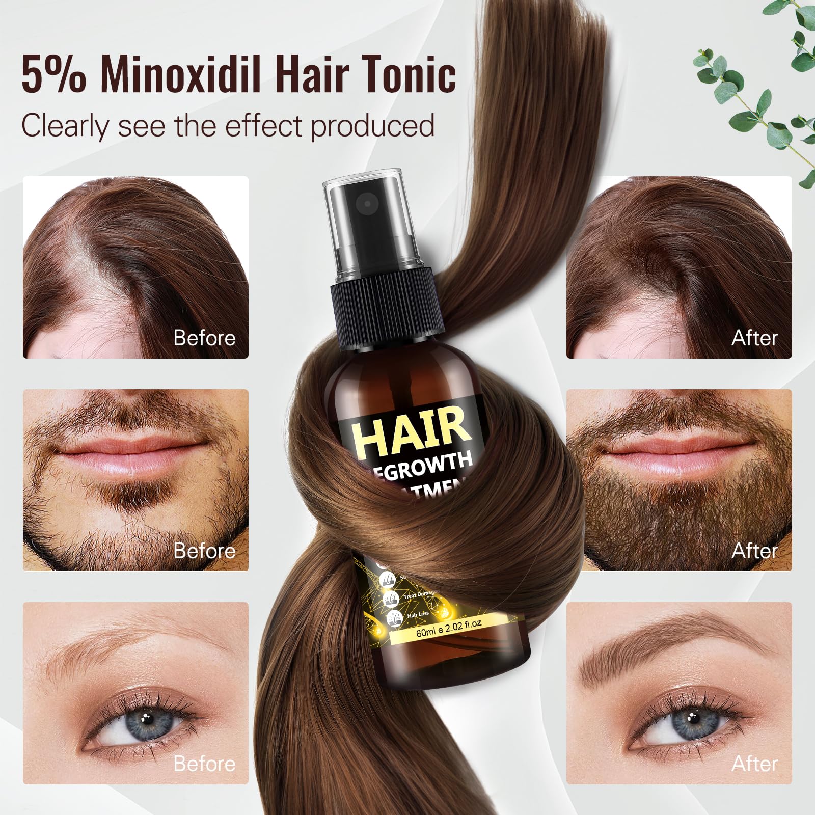 BLISSMATE regenera-capilar mujeres, fórmula avanzada para cabello más grueso con uso regular.