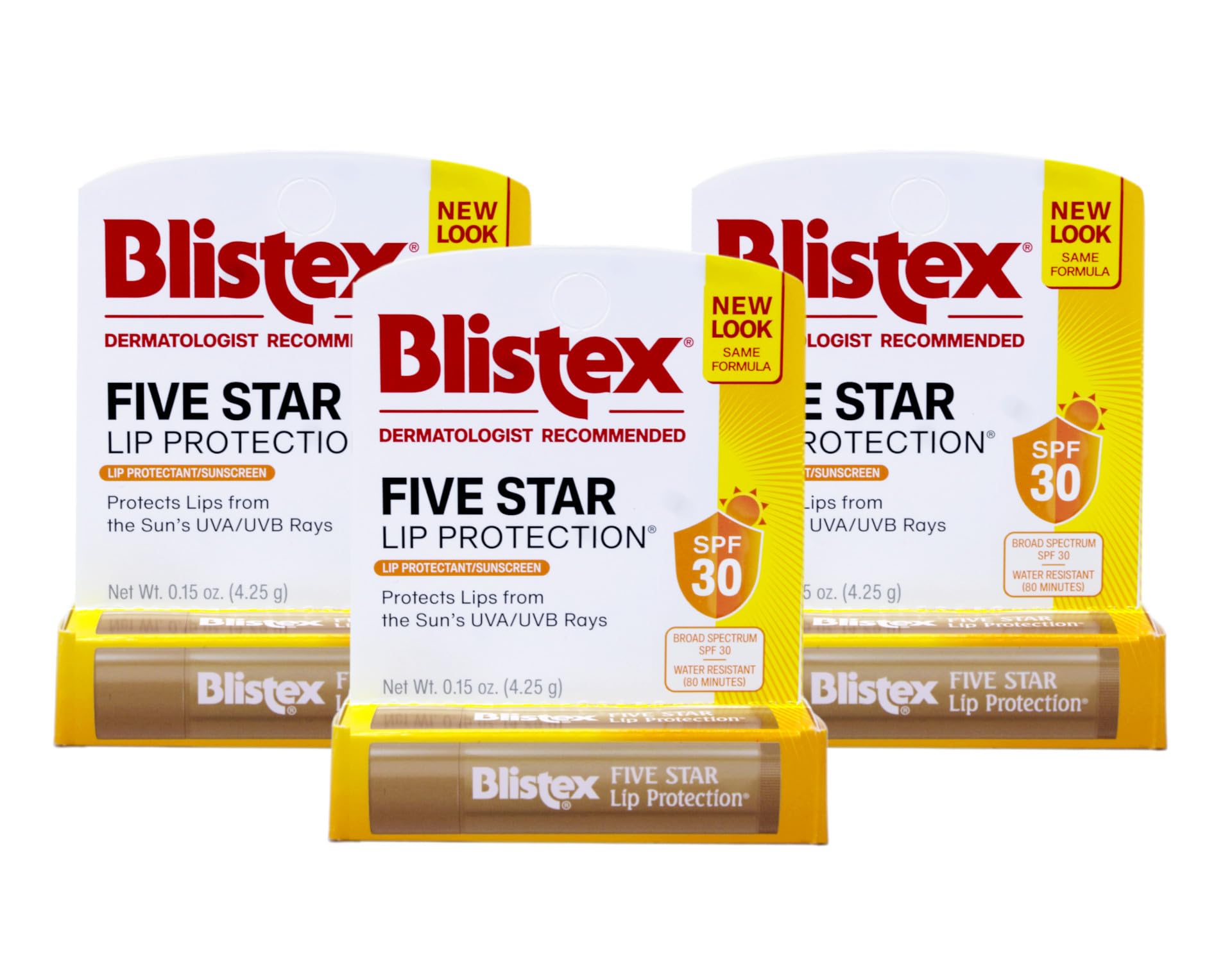 Blistex Cinco Estrellas labios, aplicación suave y hidratación diaria