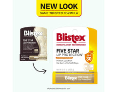Blistex Cinco Estrellas labios, barrera contra viento para labios sensibles