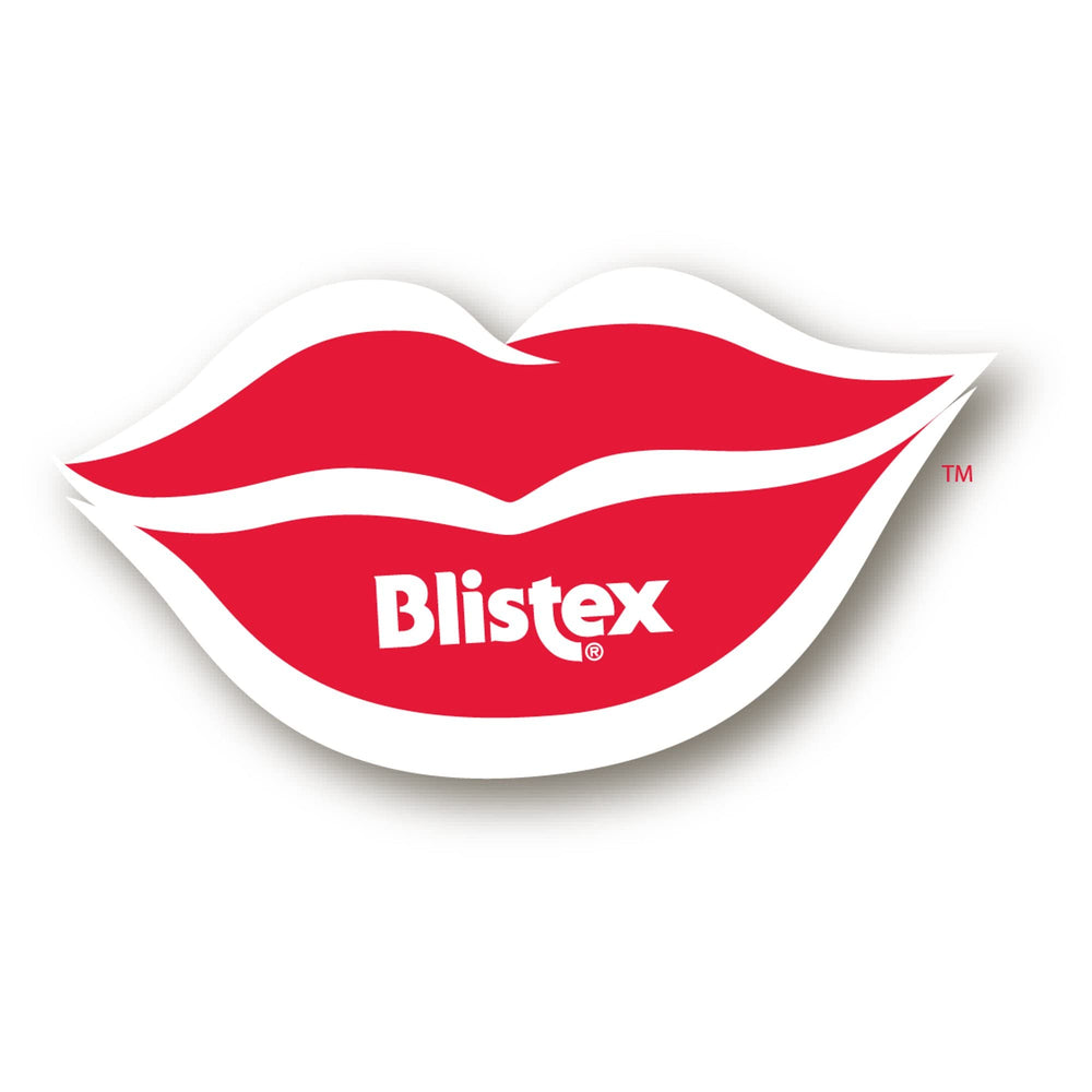 Blistex DCT destaca Aloe y Manteca de Cacao para la hidratación de los labios.