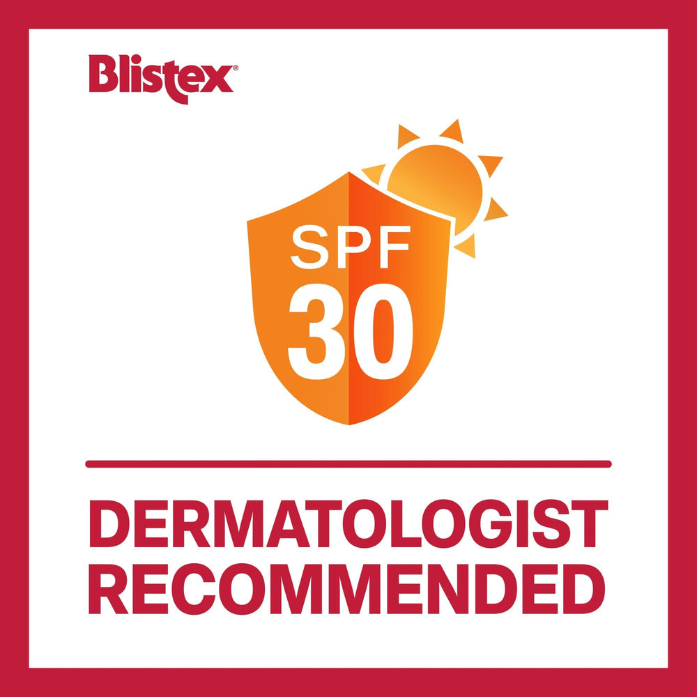 Blistex Five Star Lip Protection SPF 30 wind barrier action protecting lips from drying winds