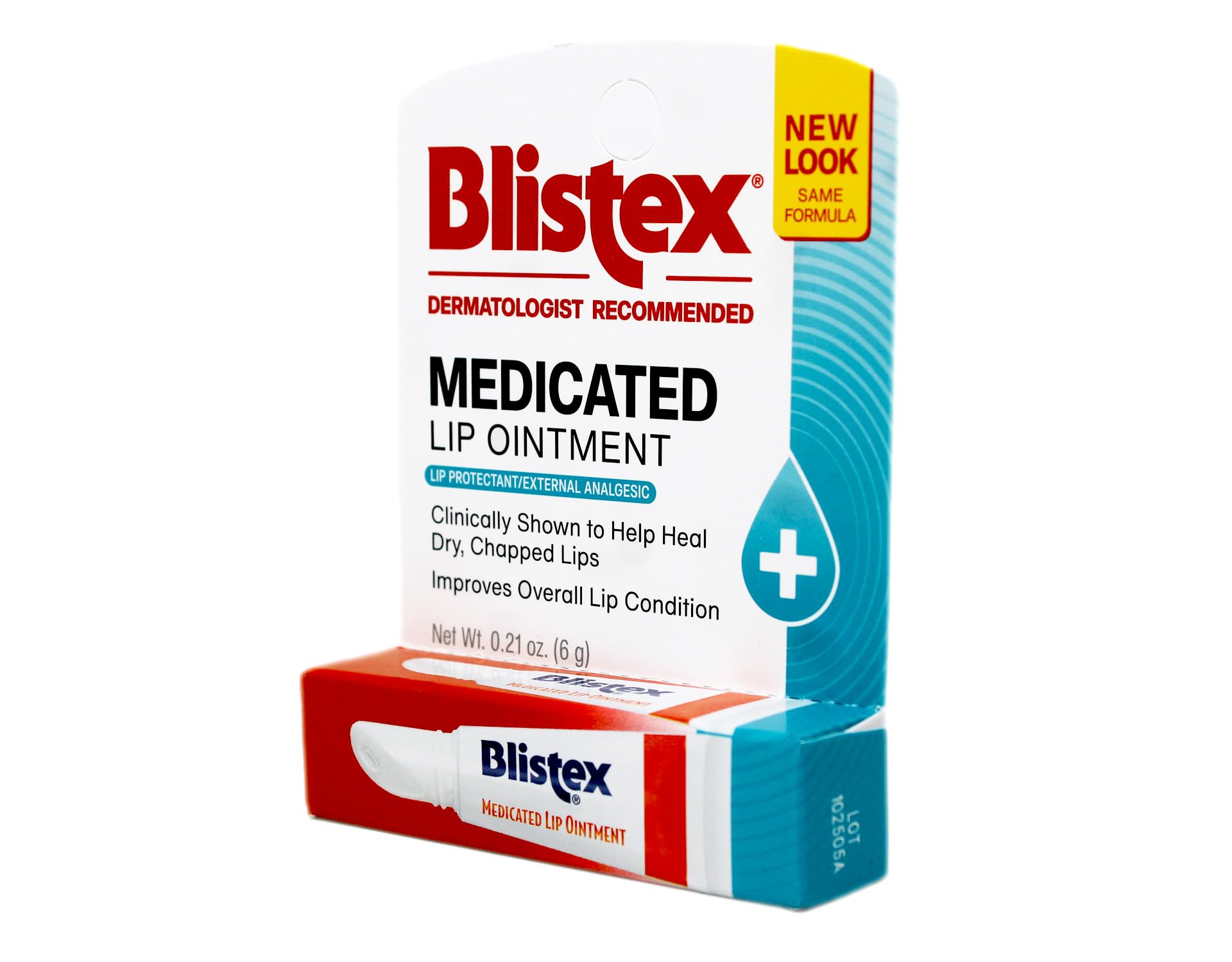 Blistex Labial Medicado: crema suave para labios secos.