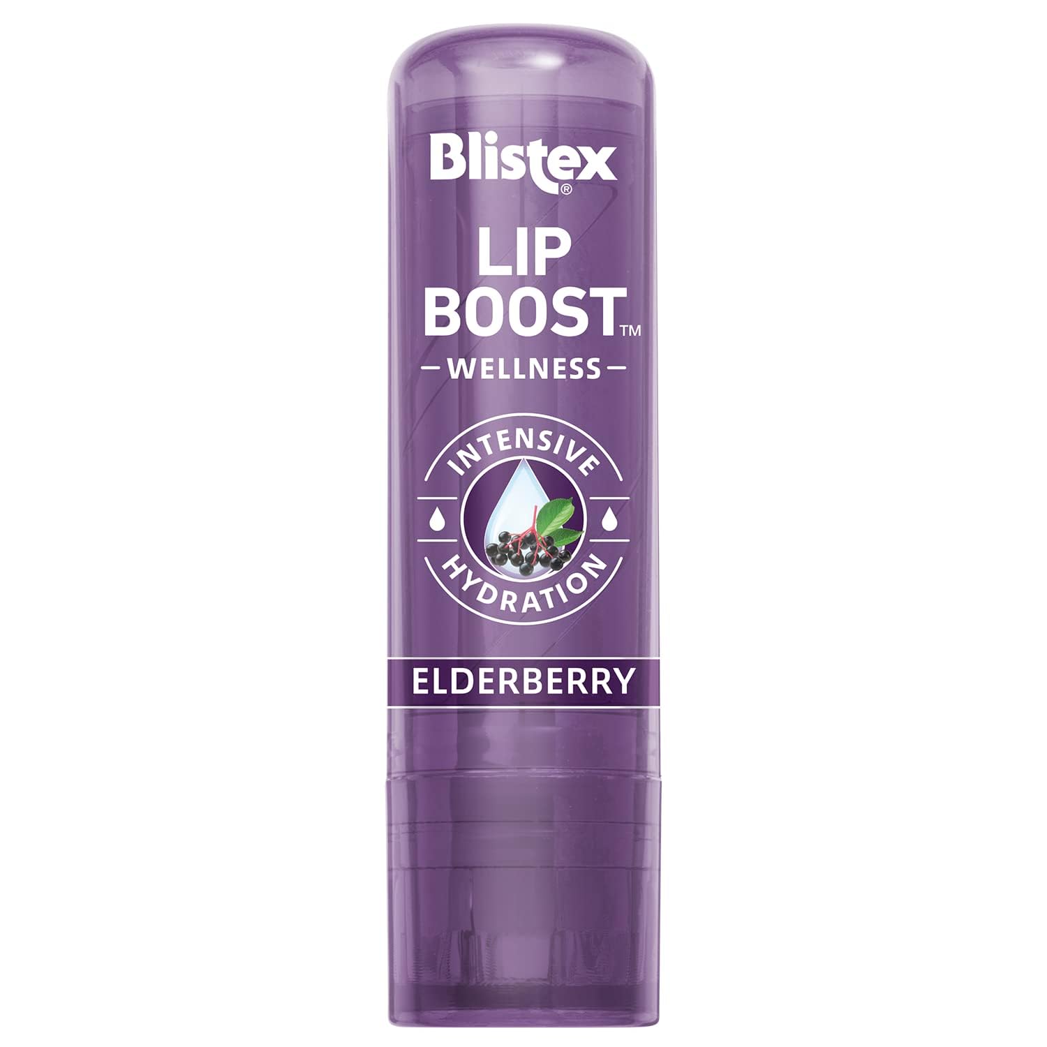 Blistex Lip Boost Wellness ingredient-texture close-up emphasizing beeswax and natural hydration