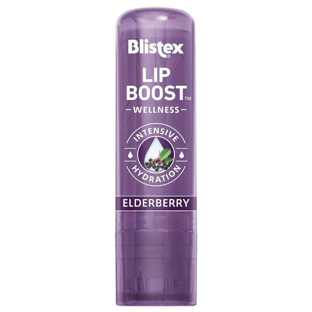 Blistex Lip Boost Wellness ingredient-texture close-up emphasizing beeswax and natural hydration