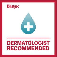Blistex Medicated Mint Balm packaging highlights SPF 15 and three-protectant formula for daily care.