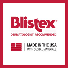 Blistex Medicated Mint Balm SPF 15 label helps protect lips in sunny outdoor activities.