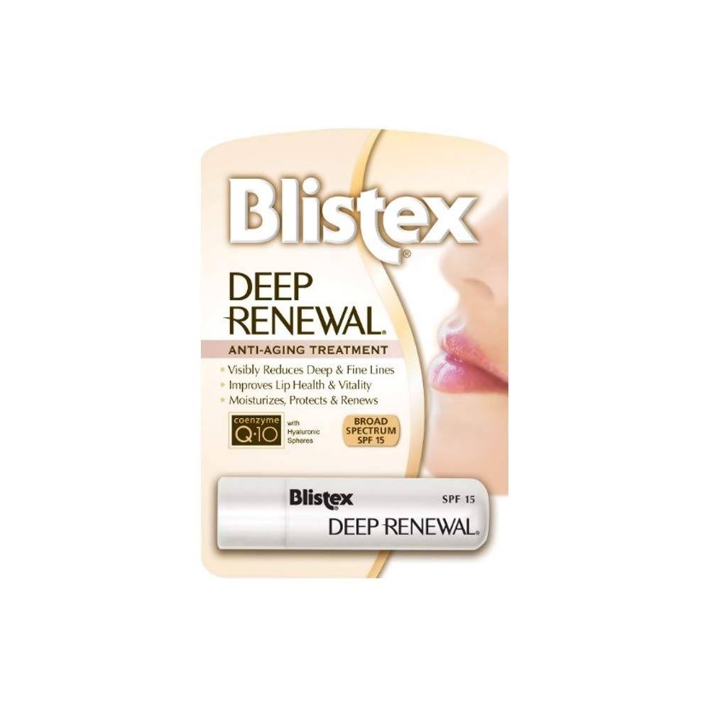 Blistex Renovación Profunda: bálsamo labial con SPF para labios suaves y protegidos.