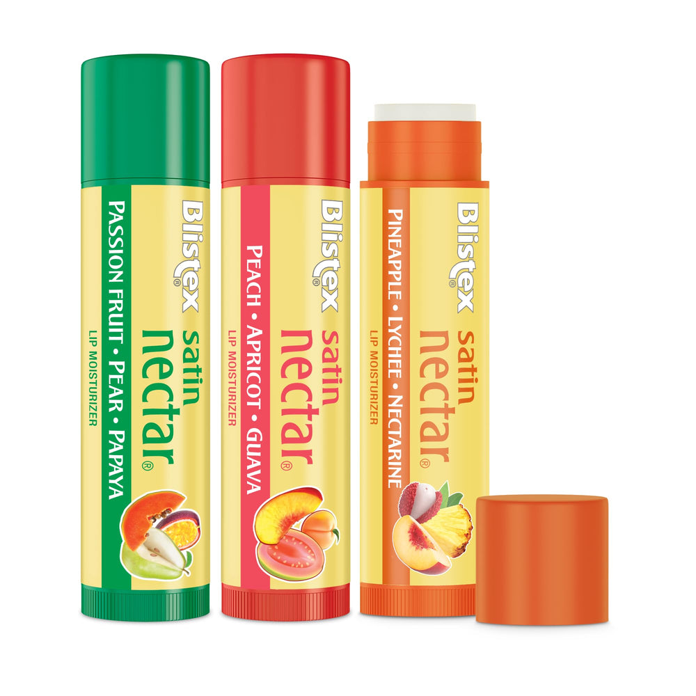 Blistex Satin Nectar passion fruit pear papaya balm for refreshing hydration