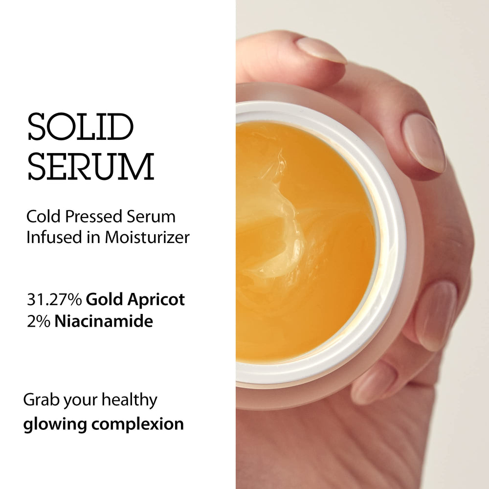 BLITHE morning routine setup with serum and moisturizer.