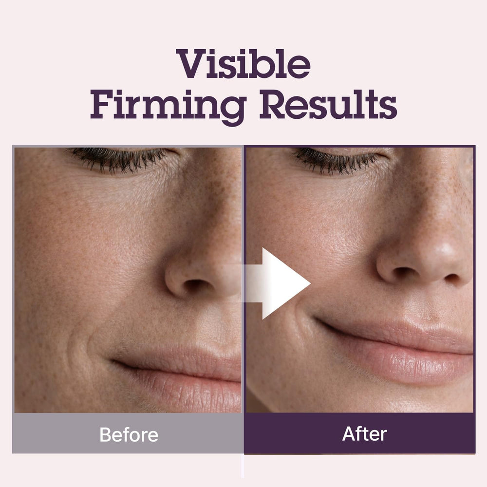 BLITHE Pressed Serum spread on skin shows smooth application and texture