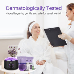 BLITZWAX HRIPT-certified skin-friendly formula suitable for sensitive skin