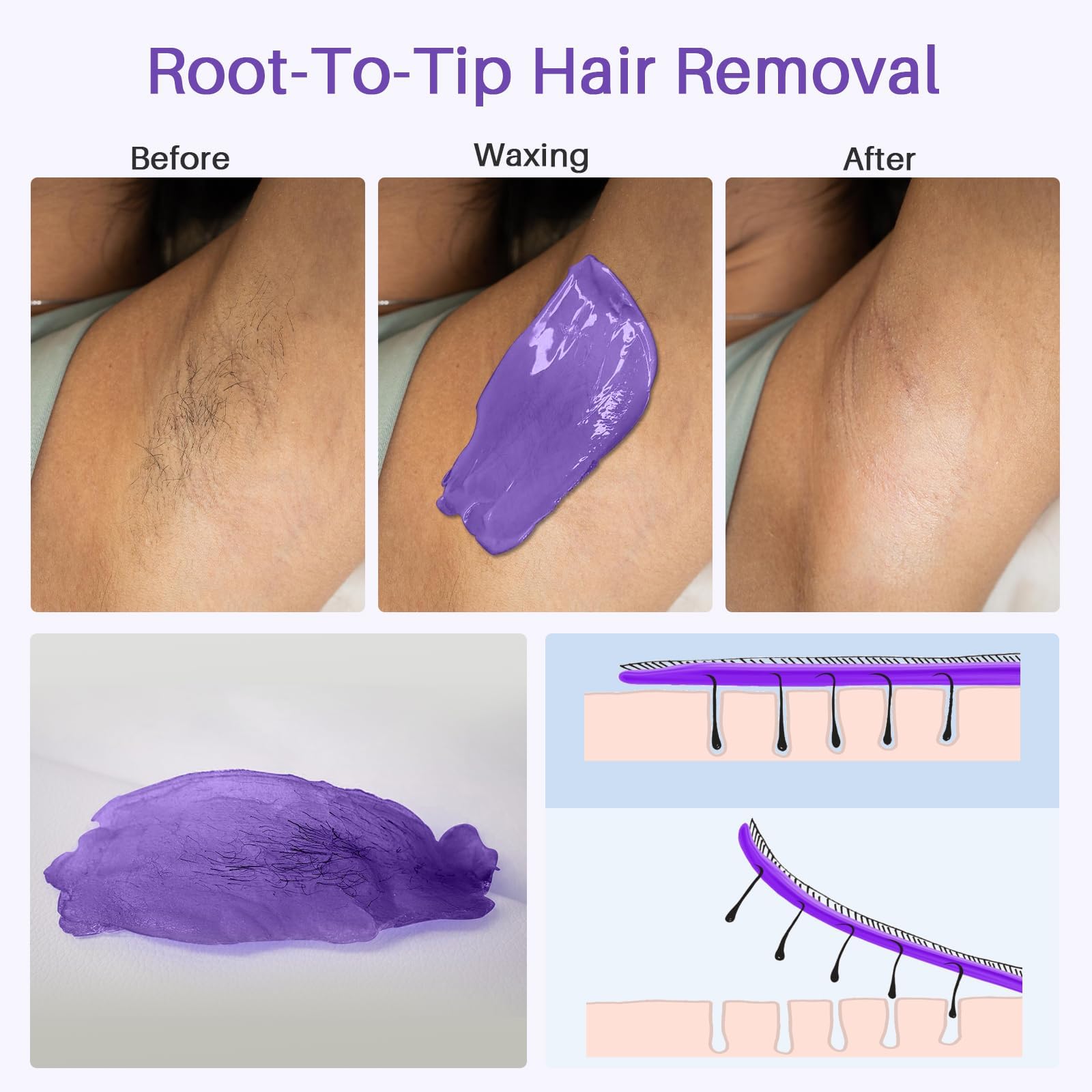 BLITZWAX silicone sticks included for precise, mess-free wax application.