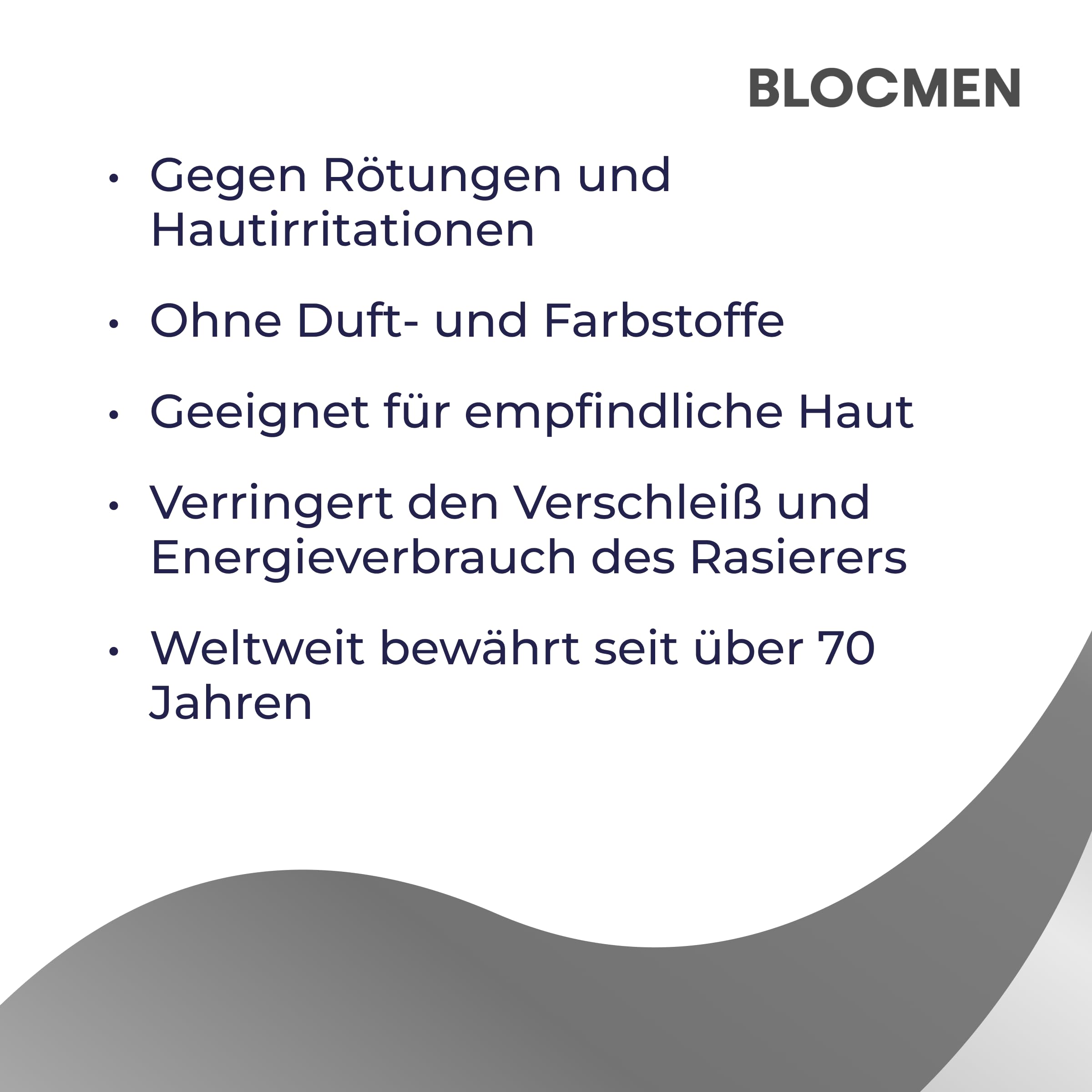 Blocmen Derma Pre Shave Powder Stick used on legs demonstrates versatile shaving prep.