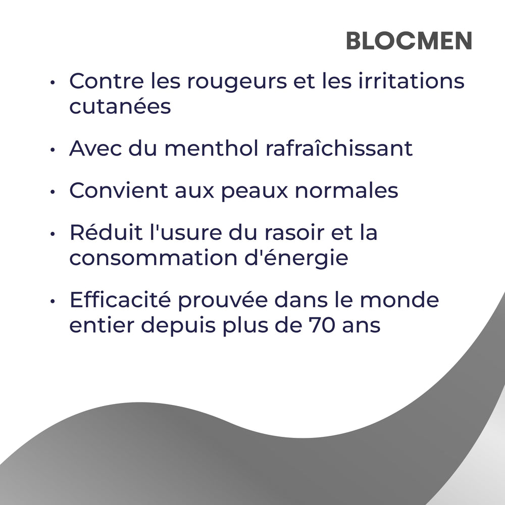 Blocmen Original Pre Shave Powder Stick aroma suave para una experiencia de afeitado agradable.