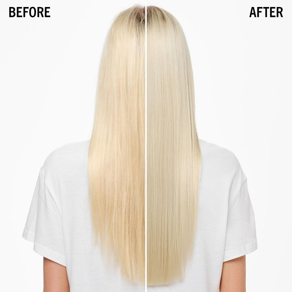 BlondMe Bond Repair Purple Spray Conditioner adds shine to cool-toned blondes