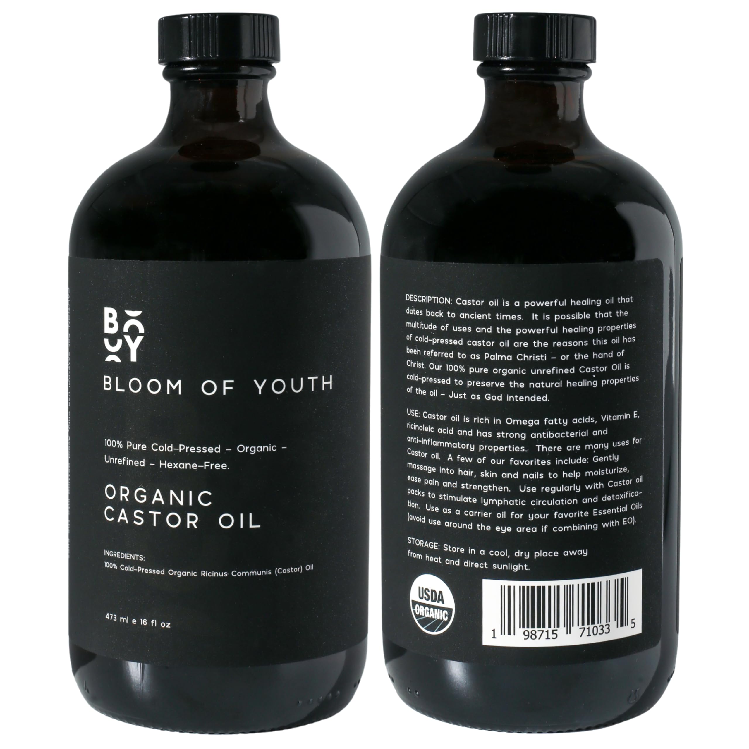 Bloom of Youth relative use for hair lashes and brows care