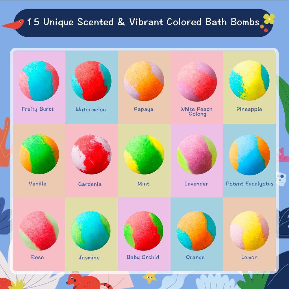 BloomFizzy burbujas colores vibrantes: arcoíris que fascinan sin teñir la piel