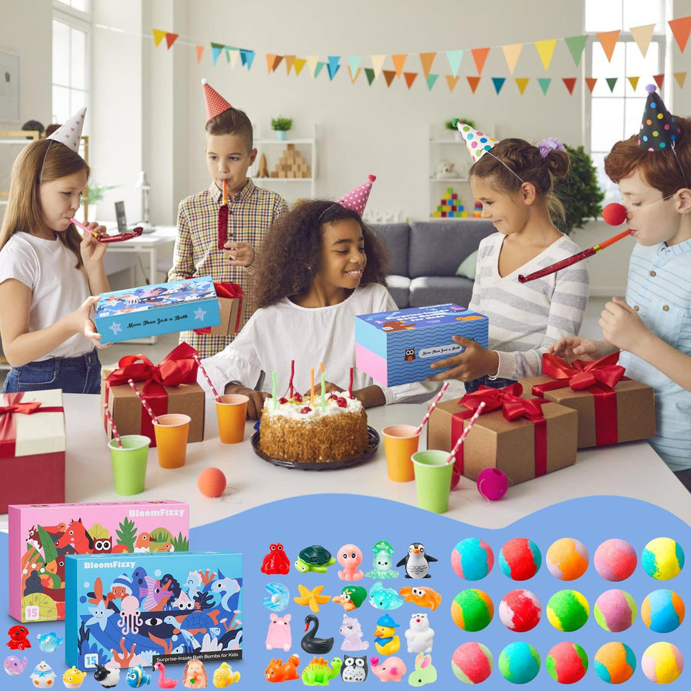 BloomFizzy regalo perfecto para fiestas y momentos de baño.