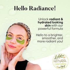 Aplicación rápida BLOOMORA para ojos, ideal en rutinas matutinas.