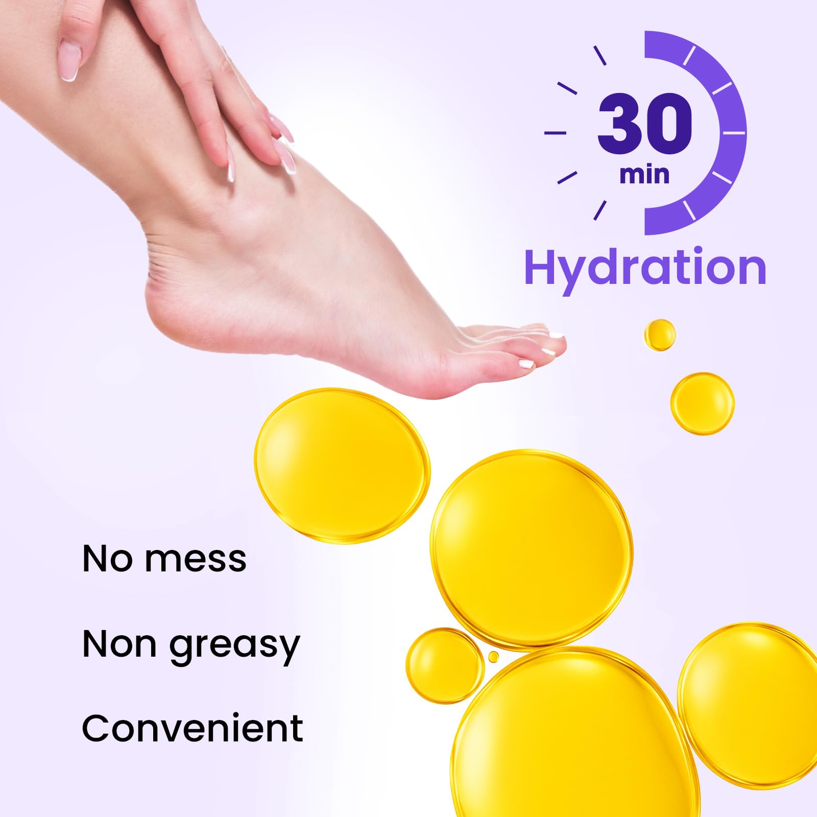 BLOOMORA foot mask fits men and women