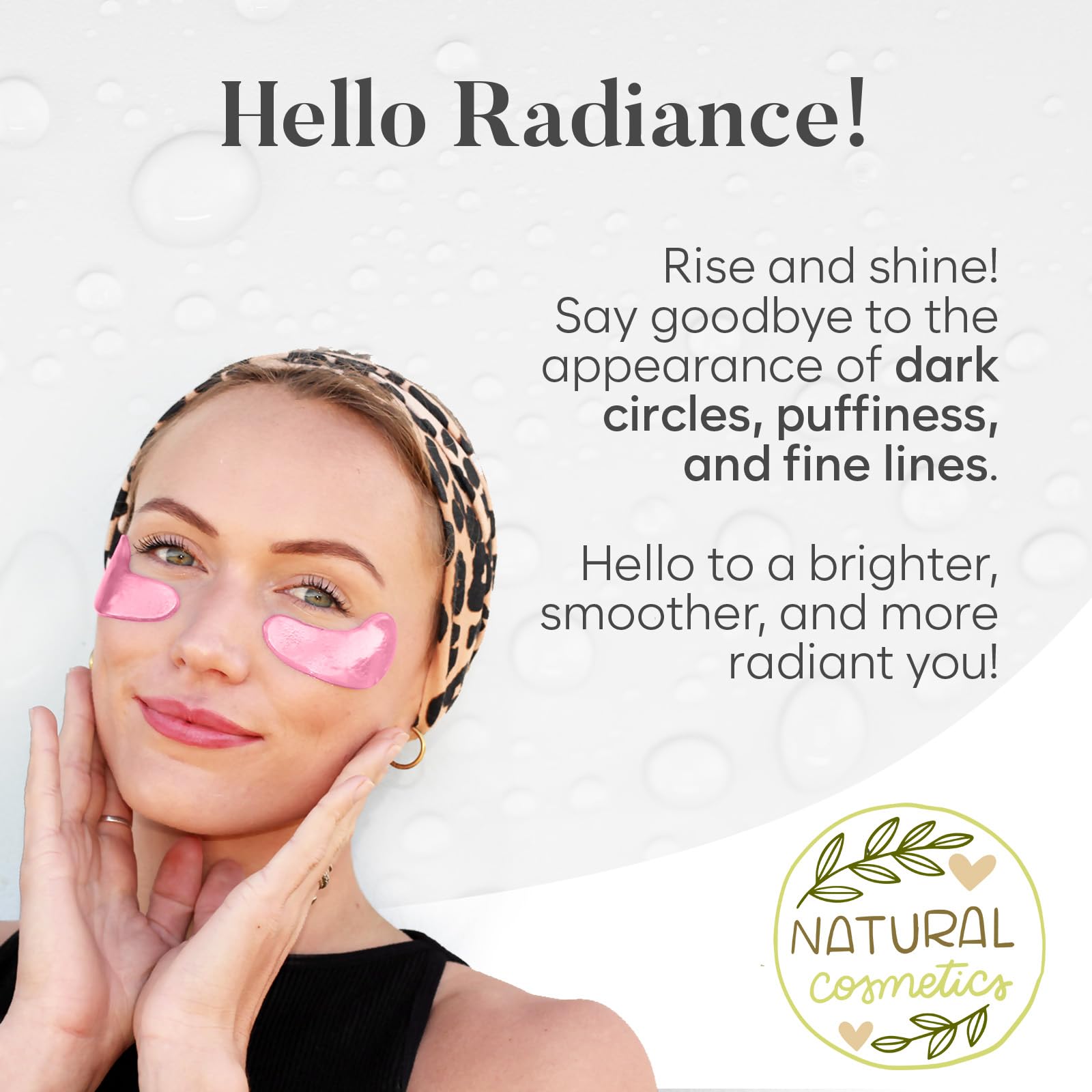 BLOOMORA parche ojos té verde para revitalizar la mirada