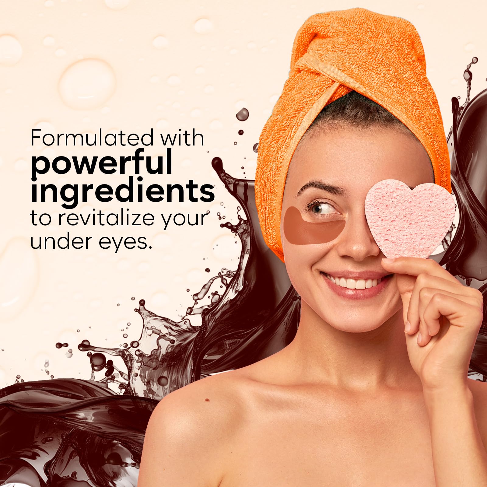 Regalo de cuidado personal BLOOMORA con parches para ojos