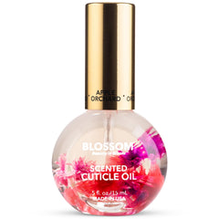 Blossom cuticle oil apple bottle with nourishing apple scent for nails