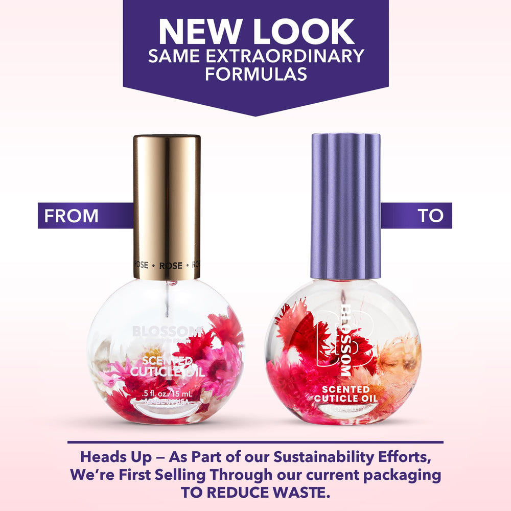 Blossom Cuticle Oil gift-ready packaging for gifting.
