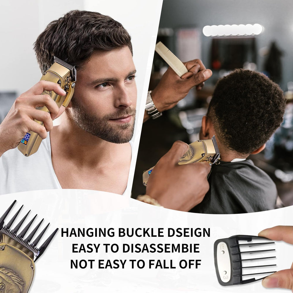 BLOTMS clipper guard 19mm for fuller cuts and gentle fades.